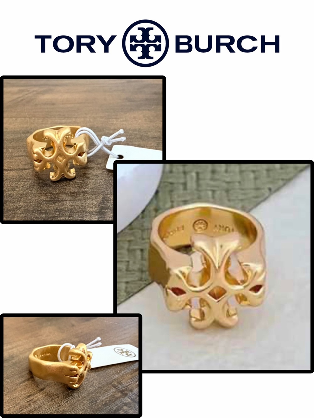 TORY BURCH ROXANNE STATEMENT  RING
